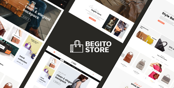 Free Download Begito Bag Store Responsive Opencart 3.x Theme