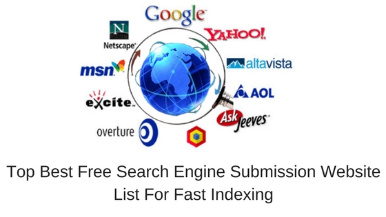 Top Best Free Search Engine Submission Website List For Fast Indexing