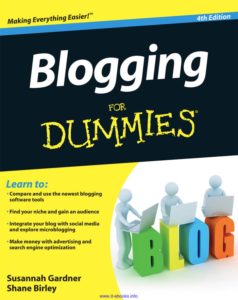 Free Download Blogging For Dummies 4th Edition Ebook PDF