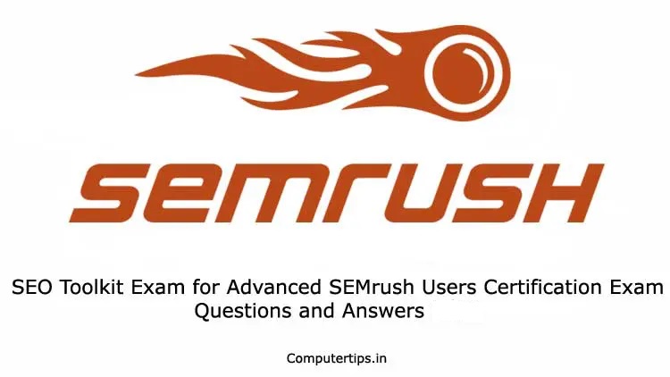 SEO-Toolkit-Exam-for-Advanced-SEMrush-Users-Certification-Exam-Questions-and-Answers