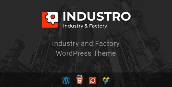 Free Download Industro v1.0.6.4 Responsive Multipurpose WordPress Theme