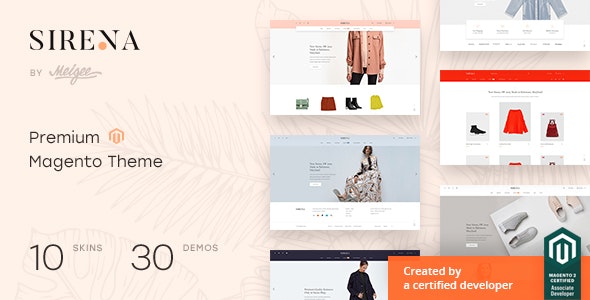 Free Download Sirena v2.1 Multipurpose Responsive Magento Theme