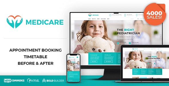 Free Download Medicare v1.7.3 Responsive Multipurpose WordPress Theme