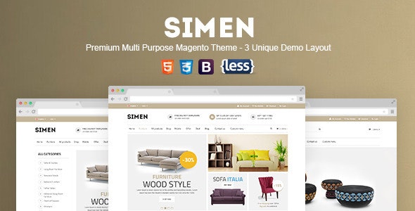 Free Download SNS Simen v1.0.1 Multipurpose Responsive Magento Theme