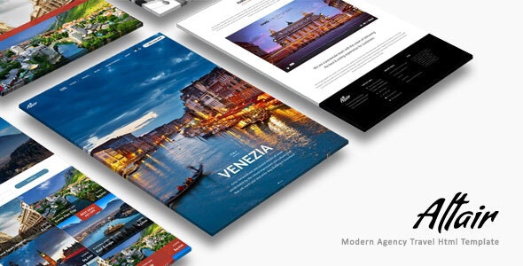Free Download Altair v1.0 Responsive HTML Template