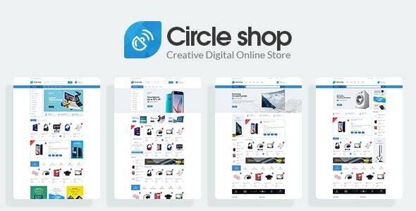 Free Download CircleShop v1.0 Responsive Prestashop Theme