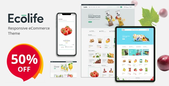 Free Download Ecolife v1.0 Multipurpose Responsive Opencart Theme