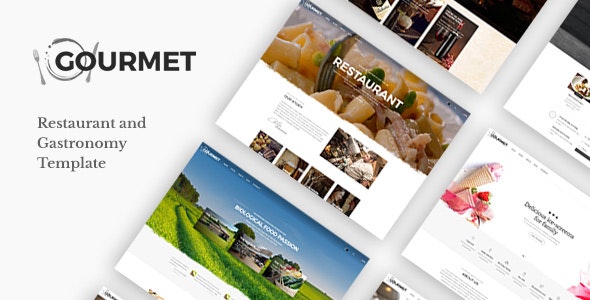 Free Download Gourmet1.0 Responsive HTML Template