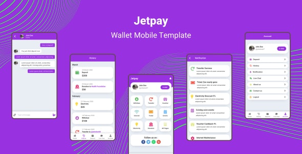 Free Download Jetpay v1.0 Responsive HTML Template