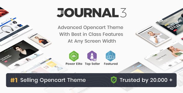 Free Download Journal v3.0.45 Responsive Opencart Theme