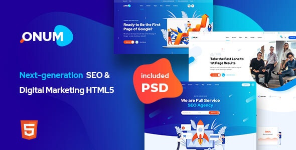 Free Download Onum v1.0 Responsive HTML Template