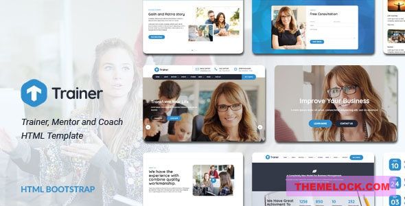 Free Download Trainer v1.0 Responsive HTML Template