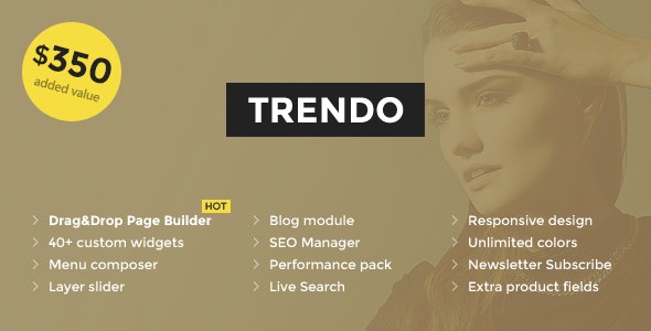 Free Download Trendo v1.1.2 Responsive Opencart Theme