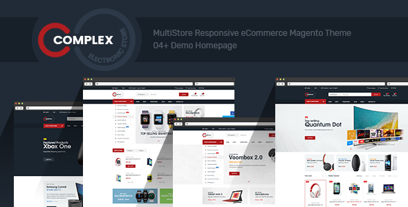 Free Download Complex Responsive Magento Theme