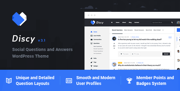 Free Download Discy v4.1 Responsive WordPress Theme