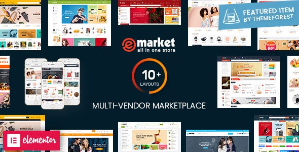 Free Download EMarket v2.3.0 Responsive WordPress Theme