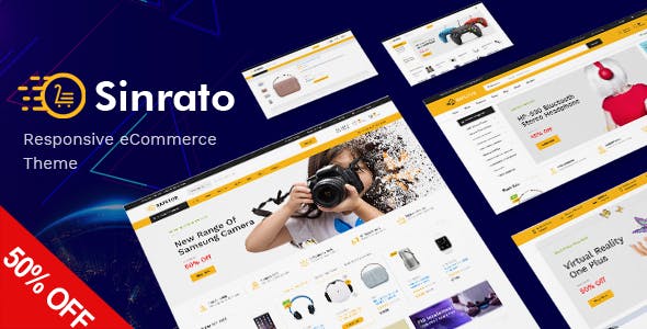 Free Download Sinrato v1.0 Responsive Magento Theme